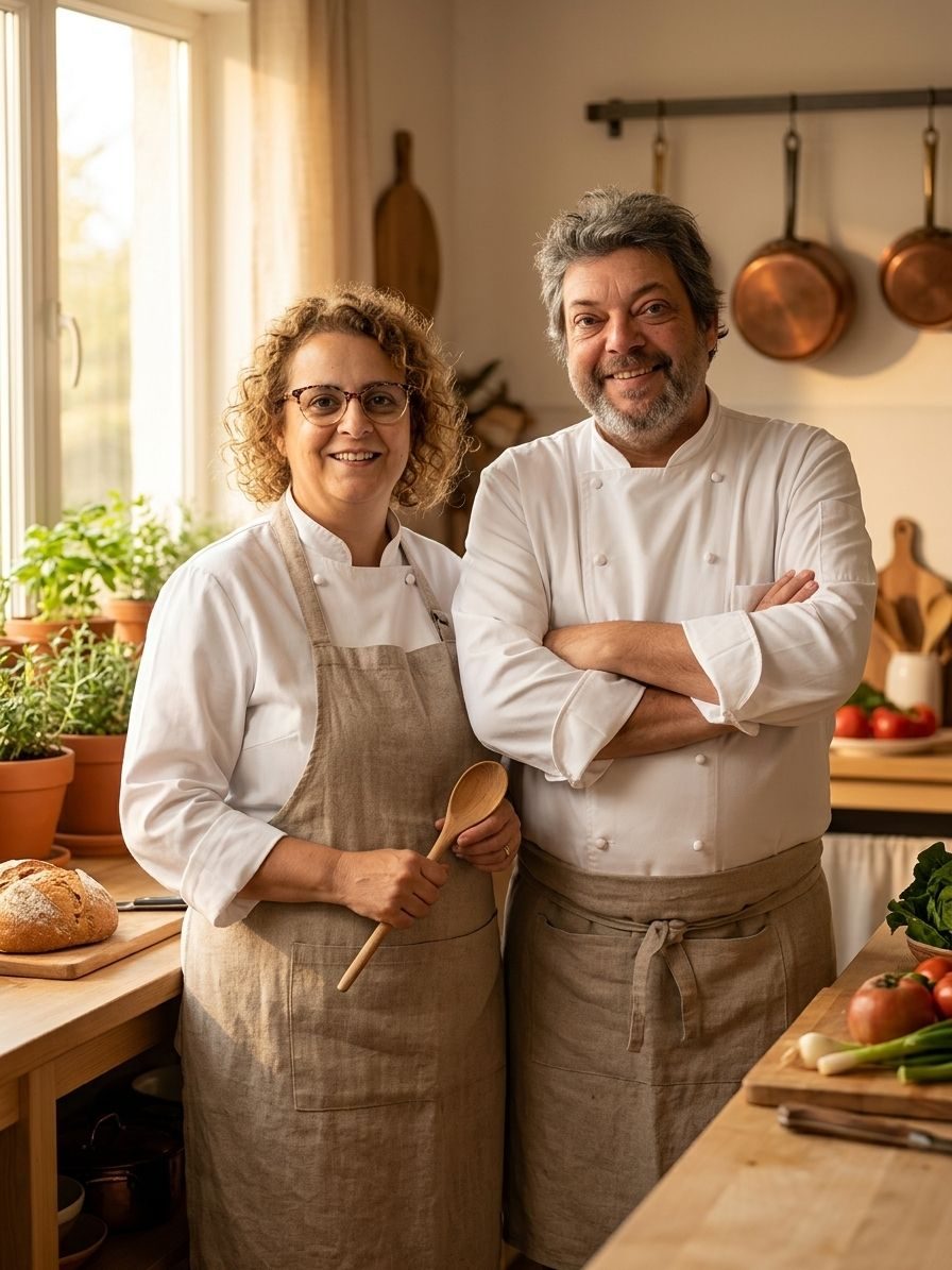 Presentación de platos de Aromas